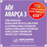 AOF Arapca Dersleri