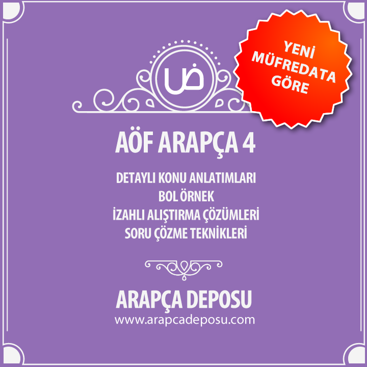 AÖF Arapça 4