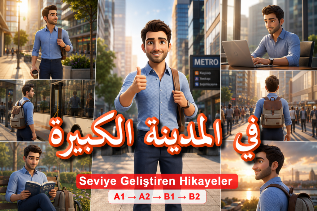 arapca seviye gelistiren hikayeler